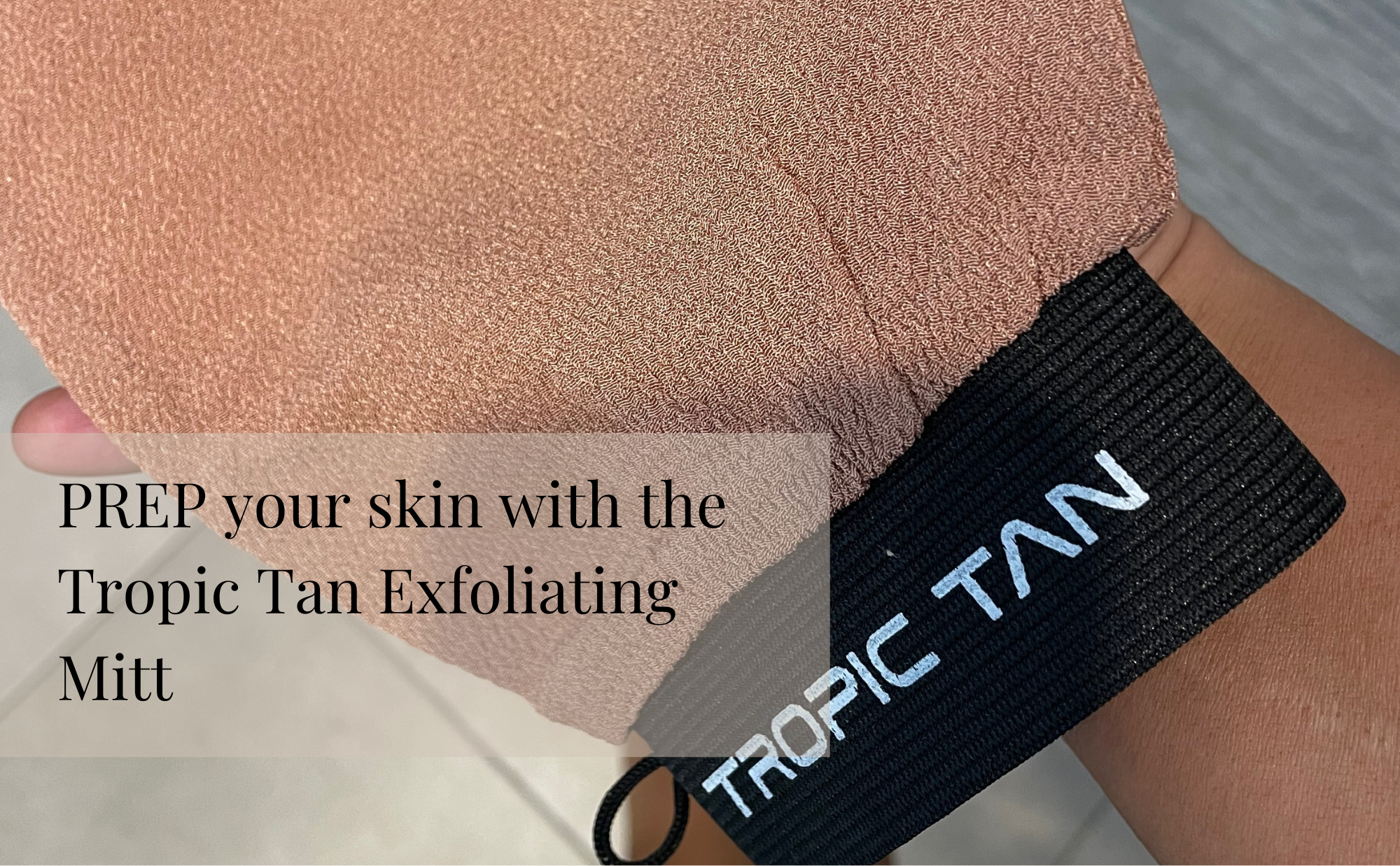 Tropic Tan Exfoliating Mitt